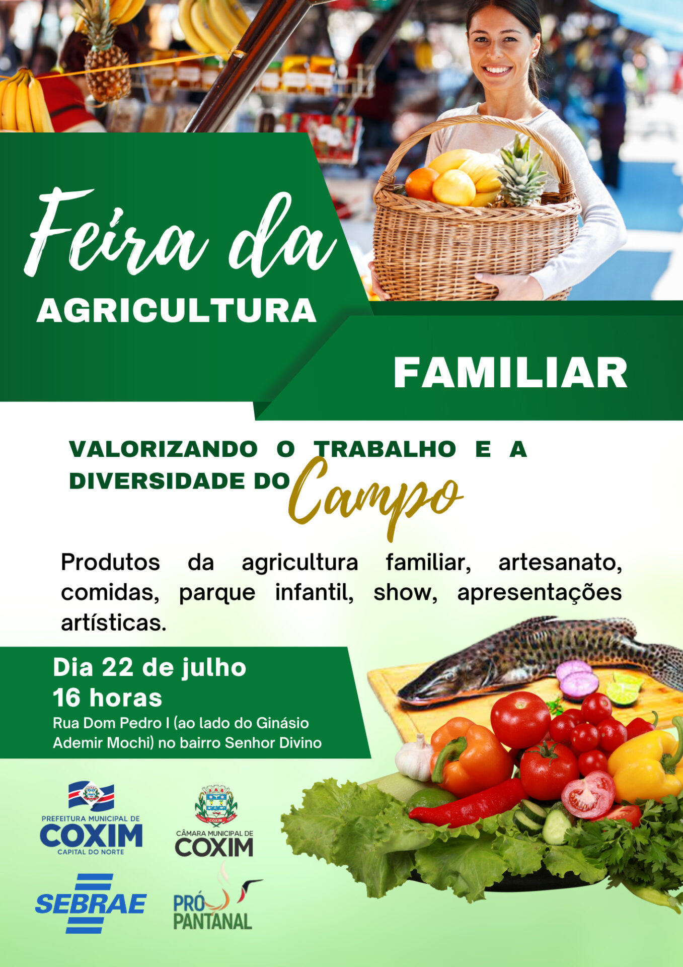Foto: Reprodução/Prefeitura de Coxim - MS