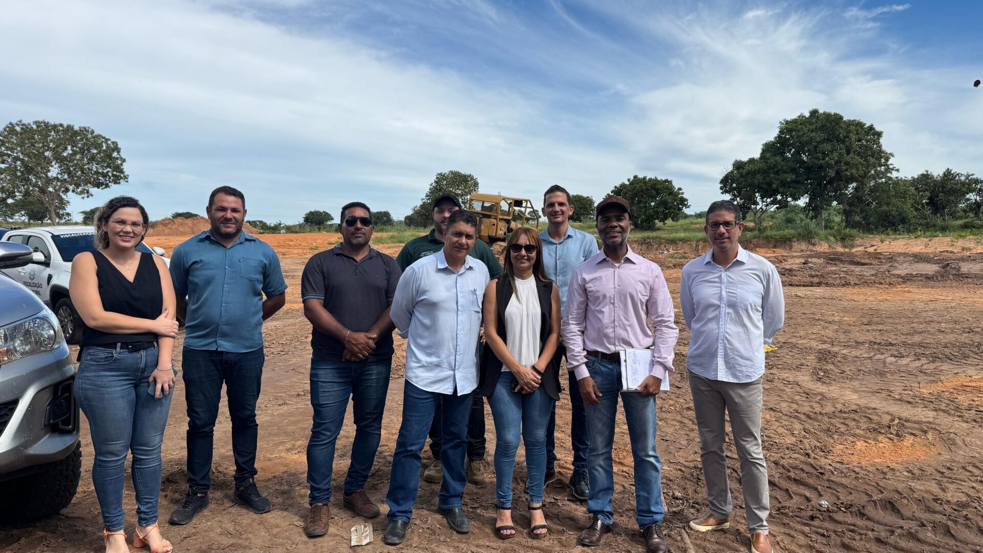 Após vistoria conjunta, Prefeitura de Coxim e MP acordam prazos e ações para melhorar o Aterro de Resíduos da Construção Civil (RCC)