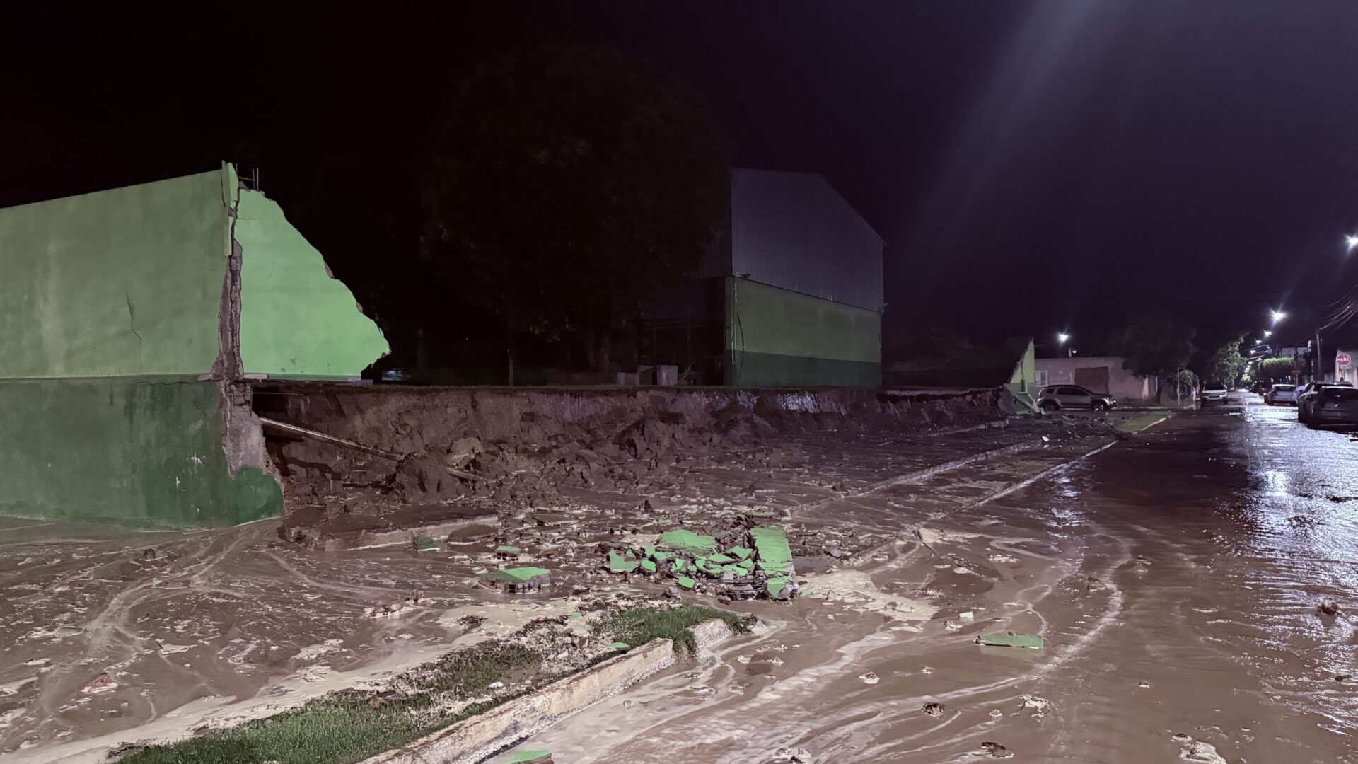 Coxim registra 40,6 mm de chuva em apenas 30 minutos