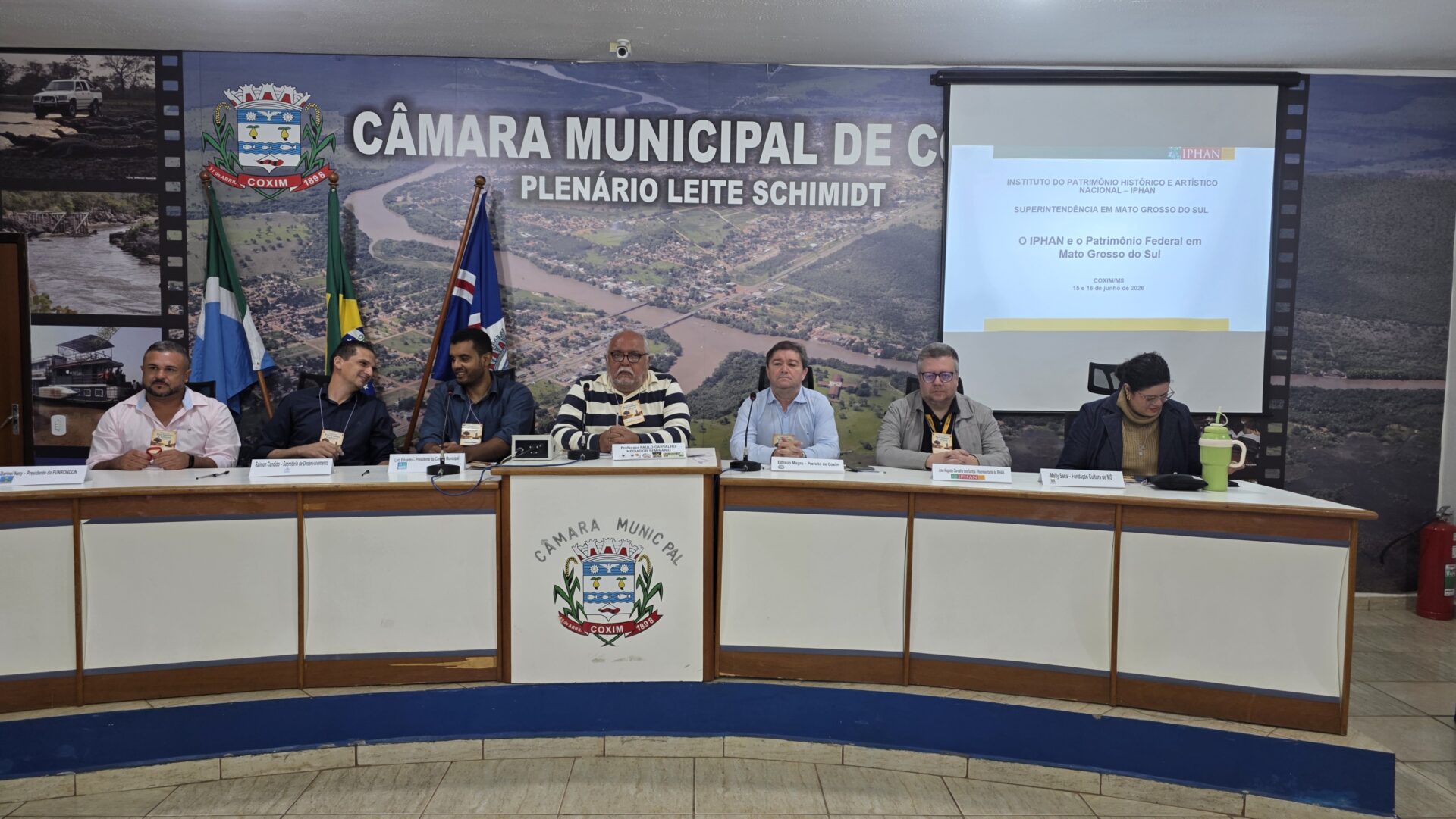 Seminário debate estratégias e financiamento para a preservação do patrimônio cultural em Coxim