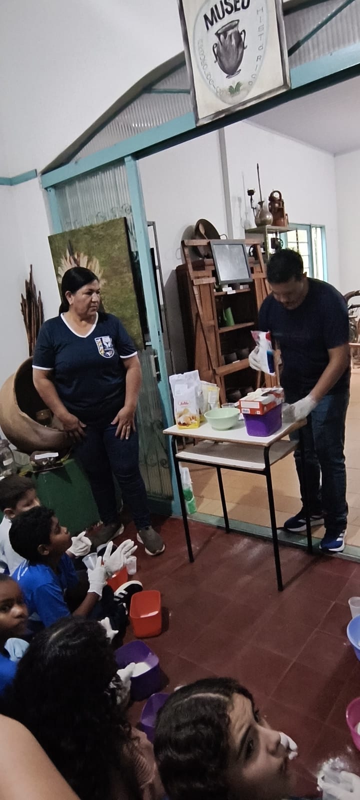 Museu de Coxim recebe projeto educativo de Paleontologia para alunos da rede municipal